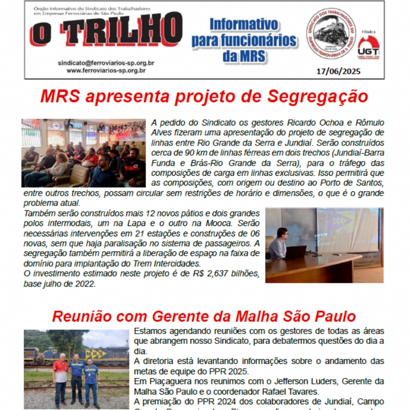18-06-2025 - MRS apresenta projeto de segregao de linhas